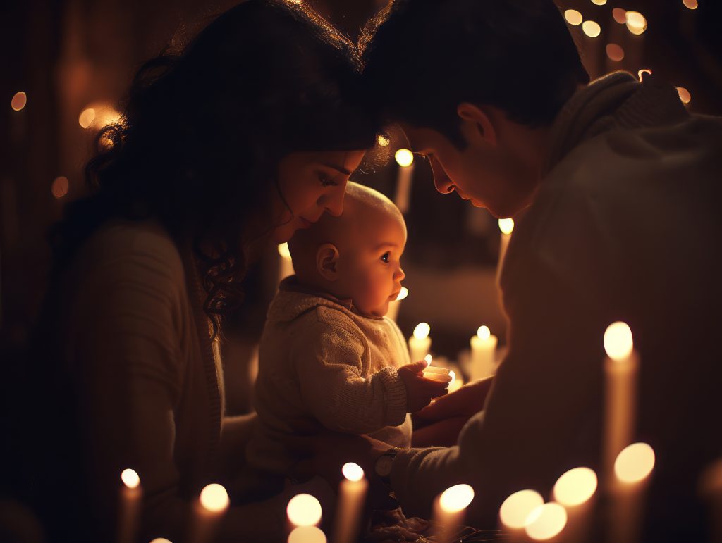 Ceremonie de botez ortodox în 2026