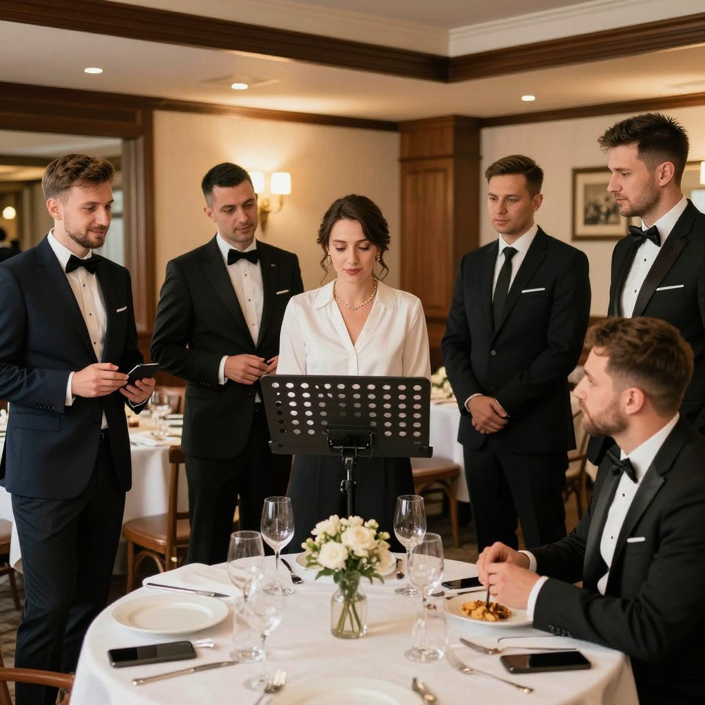 echipă profesională evenimente - restaurant și parteneri